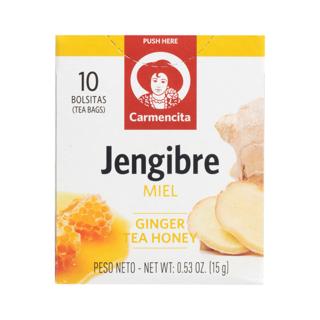 Té Carmencita de jengibre con miel 15gr