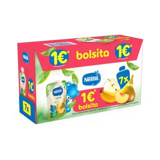 Pouch Nestlé 4 frutas pack 7x90gr