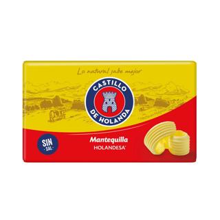 Mantequilla castillo de holanda wrap sin sal 250gr