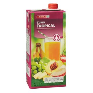 Zumo Spar tropical 100% Brik 1L