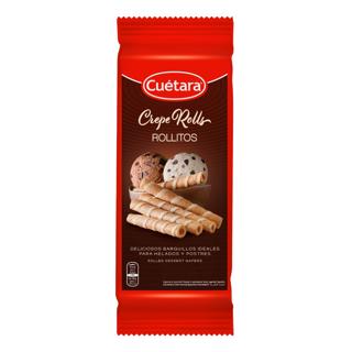 Barquillos Cuétara crepe rolls para helados y postres 225gr
