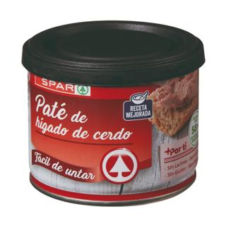 Paté Spar de higado de cerdo tarro 200gr
