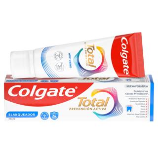 Dentífrico Colgate total prevención activa blanqueador 75ml
