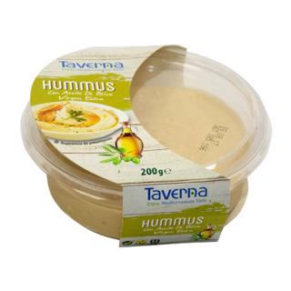 Hummus Taverna con aceite de oliva virgen extra 200gr