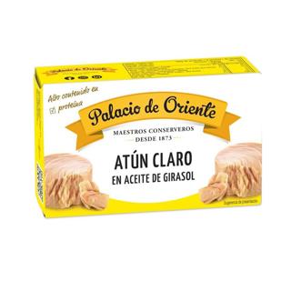 Atún Palacio De Oriente claro en aceite de girasol lata 200gr