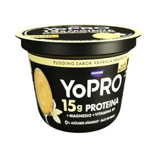 Pudding Yopro sabor vainilla 150gr