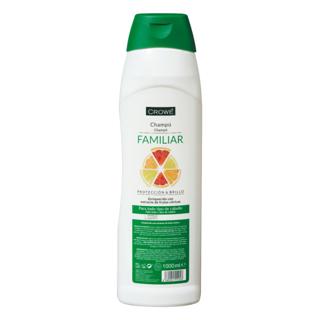 Champú Crowe familiar protección y brillo 1L