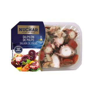 Salpicon pulpo Nuchar cocido barqueta 200gr