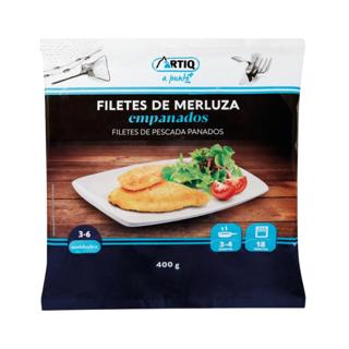 Filete Artiq de merluza empanada 3-6ud 400gr
