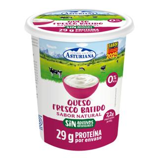Queso Asturiana fresco batido 0% 400gr