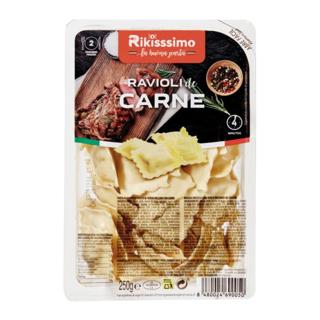 Ravioli Rikisssimo de carne 250gr