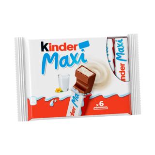 Chocolate Kinder barritas maxi 6ud