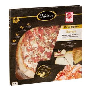 PIZZA DELEIT.IBE.JAM.CUR.QUES.MANC.430GR