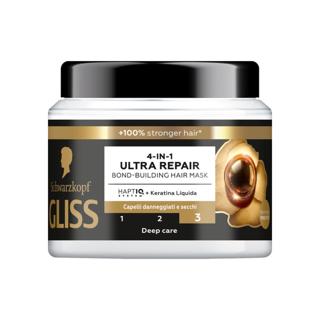 Mascarilla Gliss ultra repair 4 en 1 400ml