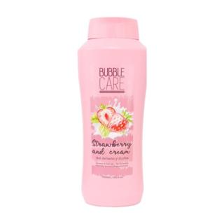 Gel baño Bubble Care strawb&cream 750ml