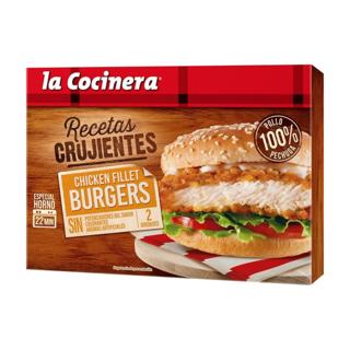 Chicken La Cocinera burgers 2x227gr