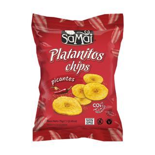Chips Samai platanitos picante 75gr