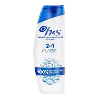 Champú H&S anticaspa y acondicionador 2en1 clásico 330ml