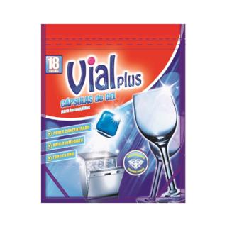 Lavavajillas Vialplus todo en 1  18cápsulas