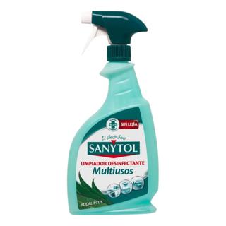 Limpiador Sanytol multiusos sin lejía pistola 750ml