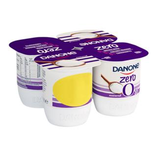Yogur Danone natural desnatado 4x120gr