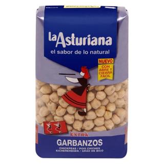 Garbanzos La Asturiana lechoso 500gr