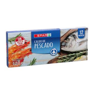 Caldo Spar de pescado 12 pastillas 120gr