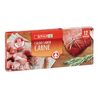 Caldo Spar de carne 12 pastillas