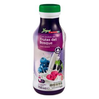 Yogur Yuguispar líquido pulpa frutas del bosque botella 750grl