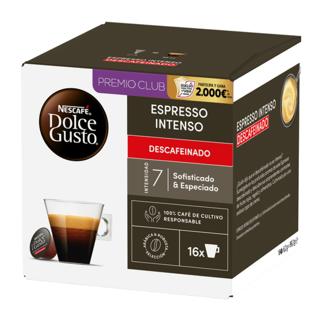 Café Dolce Gusto espresso intenso descafeinado 16 cápsulas
