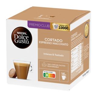 Café Dolce Gusto cortado espresso macchiato 16 cápsulas