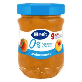 Confitura Hero de melocotón 0% azúcares tarro 280gr