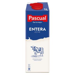 Leche Pascual entera brik 1L