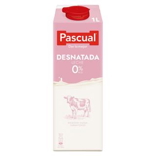 Leche Pascual desnatada brik 1L