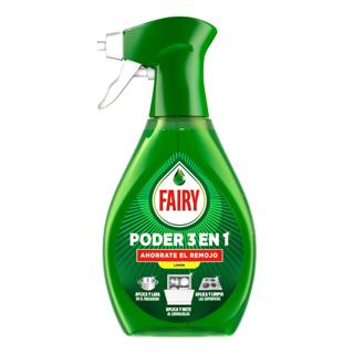 Lavavajillas Fairy poder 3 en 1 limón spray 500ml