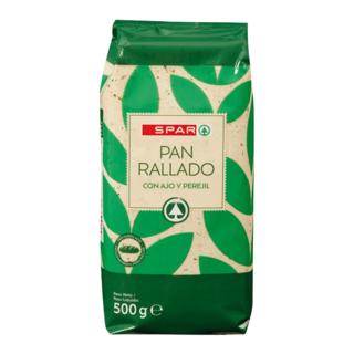 Pan rallado Spar con ajo y perejil 500gr