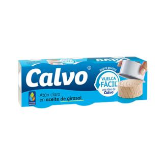 Atún Calvo claro en aceite de girasol 4x25gr