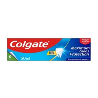 Dentífrico Colgate protección caries extra calcio 50ml