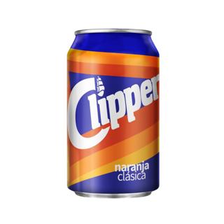 Refresco Clipper naranja lata 33cl