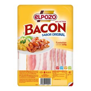 Bacon El Pozo original lonchas 110gr