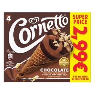 Helado Frigo cornetto chocolate 4x90ml