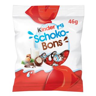 Bombones Kinder schokobons chocolate con leche 46gr