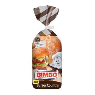 Pan Bimbo de hamburguesa country 420gr