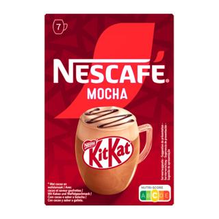 Café Nescafé mocha sabor kit kat 7 sobres 147gr