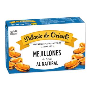 Mejillones Palacio De Oriente al natural lata 120gr