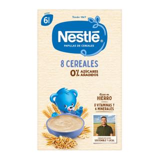 Papilla Nestle 8 cereales con bífidus 600gr