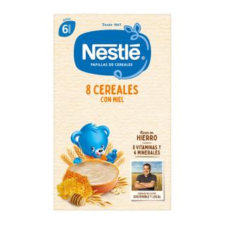 Papilla Nestle 8 cereales con miel 600gr