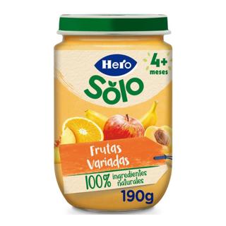 Compota Hero Baby frutas variadas tarrito 190gr