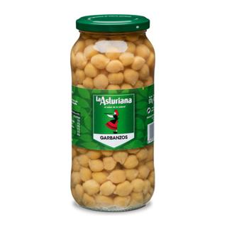 Garbanzos La Asturiana cocidos al natural tarro 580gr