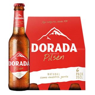 Cerveza Dorada botellín 6x25cl